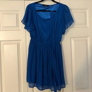 Forever 21 blue mini dress